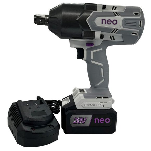 Imagen de Llave De Impacto 3/4" C/Bat 5Ah Neo 20V Brushless - Ynter