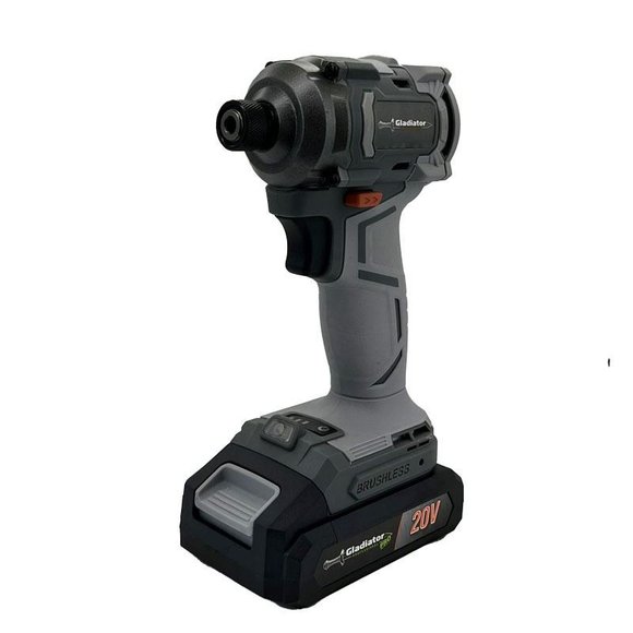 Imagen de Llave De Impacto 1/2" C/Adap C/Bat 2Ah Gladiator 20V - Ynter