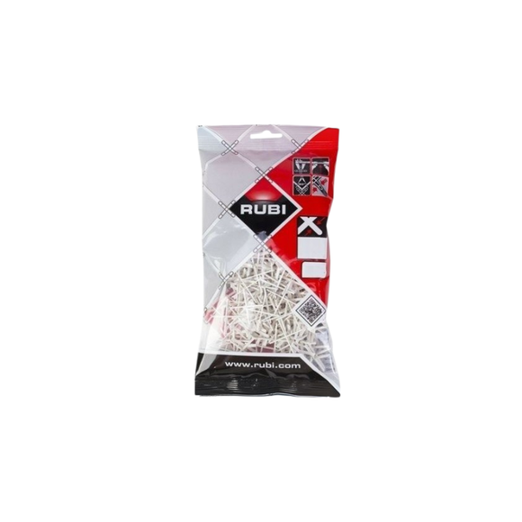 Imagen de Cruceta plástico p/juntas 5.0mm x 100 unidades Rubi - Ynter Industrial