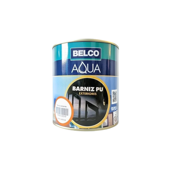 Imagen de Barniz Pu Belco Aqua Brillante Exterior Uv 0.9 Lt - Ynter