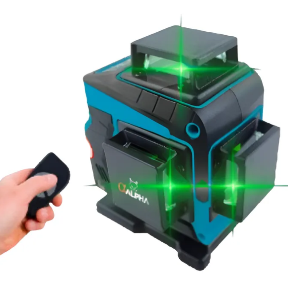 Imagen de Nivel Laser Alpha Pro Autonivelante 20M 16 Líneas Verde-Ynter