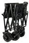 Imagen de CARRO PLEGABLE 4 RUEDAS NEGRO C/ MANIJA 84X57X43CM - Ynter