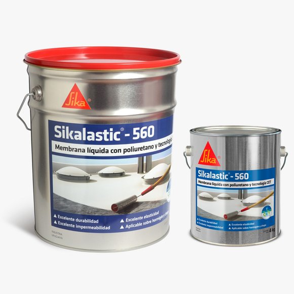 Imagen de Membrana liquida imper. c/poliuretano Sikalastic-560 4+20kg Sika- Ynter Industria
