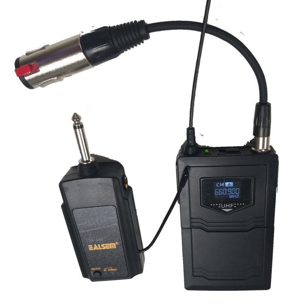 Imagen de Sistema Totalmente  Inalambrico Uhf Para Guitarra O Bajo