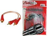 Imagen de Cable Adaptador 1 Rca Hembra A 2 Rca Macho
