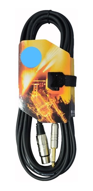 Imagen de Cable Canon A Plug 1/4 Para Microfono 9 Metros Calidad A