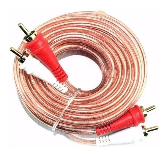 Imagen de Cable 2 Rca A 2 Rca 6 Metros Audiopipe
