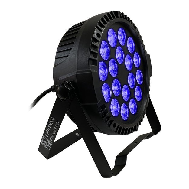 Imagen de TACHO PAR LED LP018X4 18 X 4W RGBW 4EN1 GCM DJ LINE