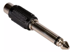 Imagen de Adaptador Jack Rca A Plug 1/4 Mono X 2 Unidades