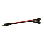 Imagen de Cable Adaptador 1 Rca Macho A 2 Rca Hembra (bms-y-m-2f)