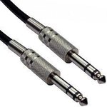 Imagen de Cable Plug 1/4 A Plug 1/4 Balanceado  3 Metros