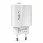 Imagen de CARGADOR DE PARED USB 3.1A CON CABLE USB FK-126