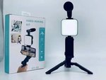 Imagen de KIT DE GRABACIÓN CELULAR LUZ LED MICRÓFONO TIK TOK YOUTUBE